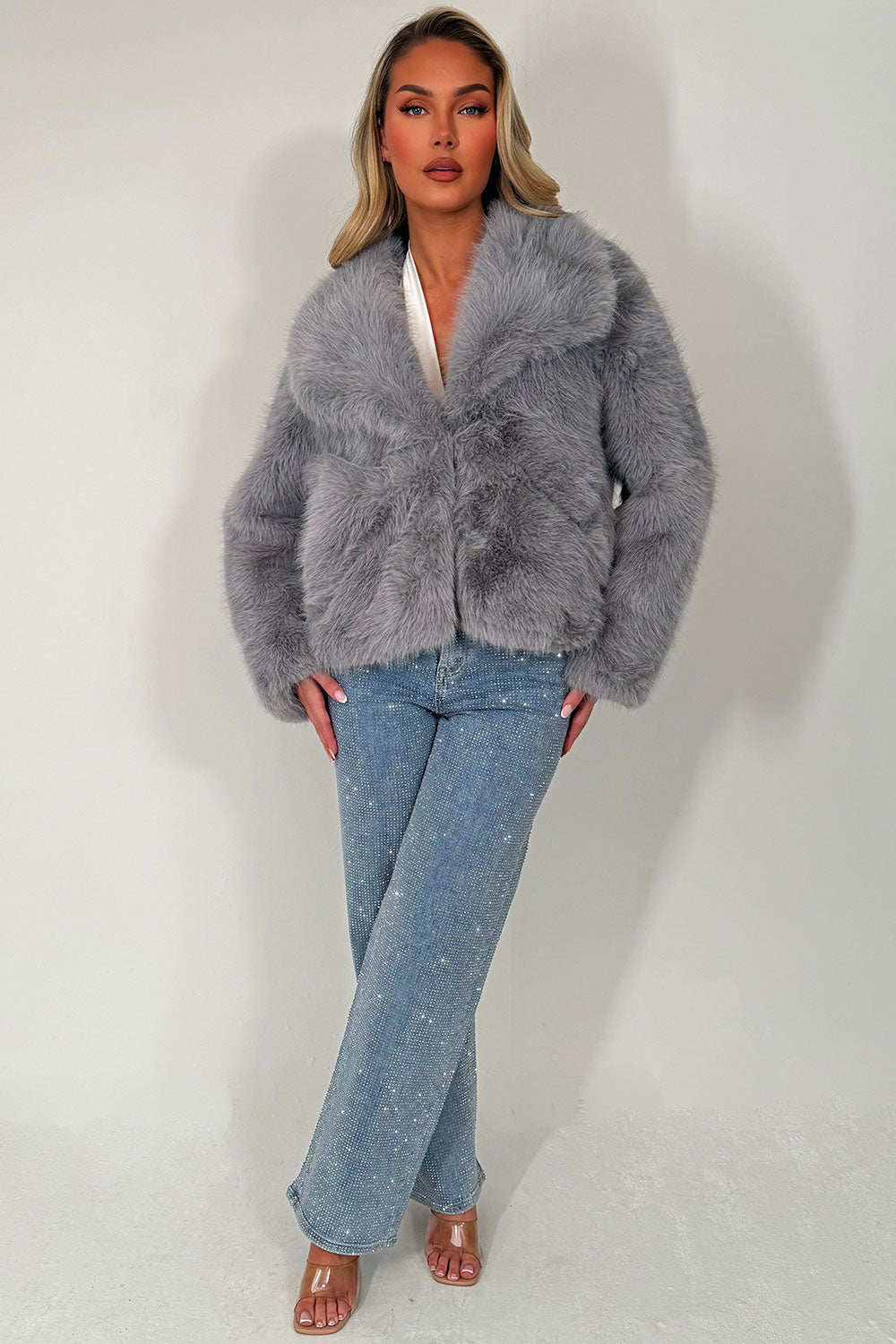 Jessica Faux Fur Coat