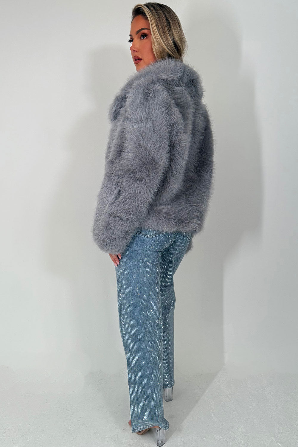 Jessica Faux Fur Coat