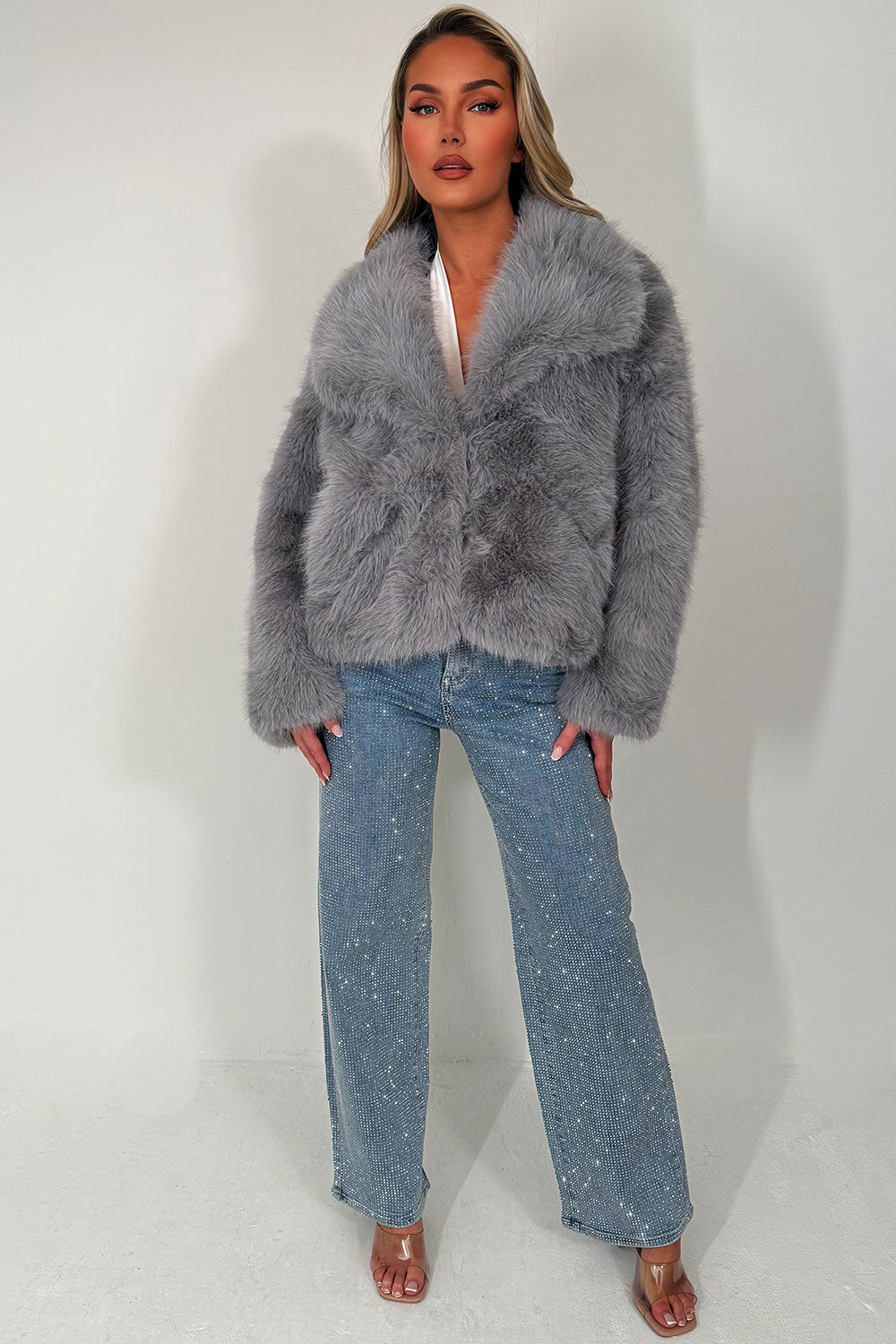 Jessica Faux Fur Coat
