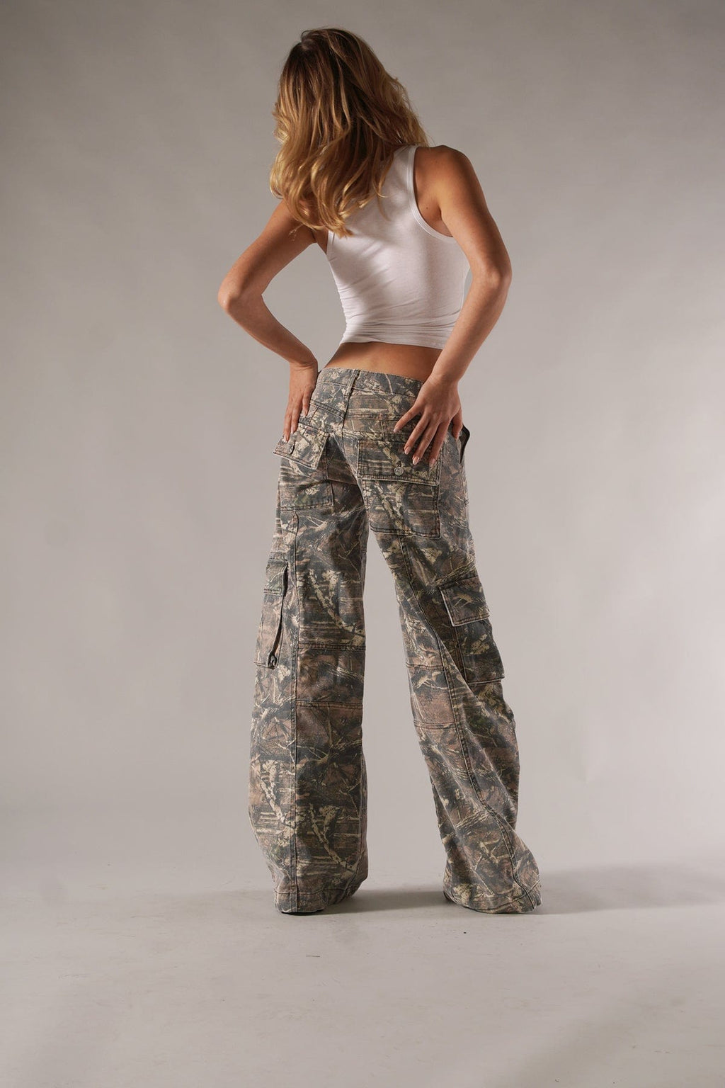 Clara Camo Cargo Pants