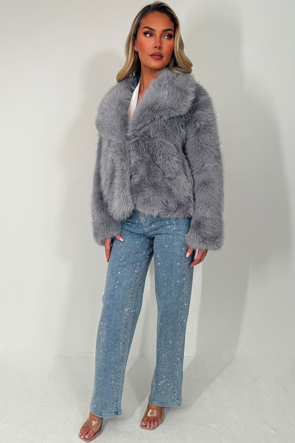 Jessica Faux Fur Coat