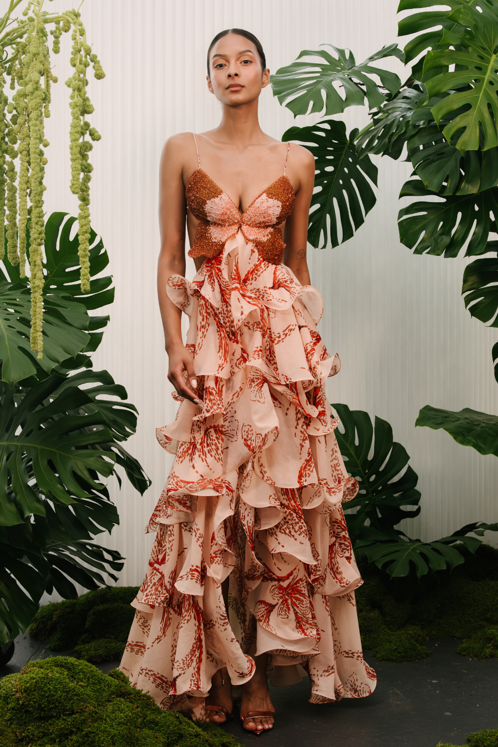 Morgan Butterfly Maxi Dress